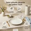 Porzellanteller cremeweiß 20,5 cm – Universeller Produktbild-Vorschau 4