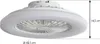 Lindby LED-Deckenventilator Vedin, weiß, DC, Ø 49 cm, CCT Produktbild-Vorschau 5