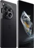 A split image showing the back and front of a black OnePlus 12 smartphone. Podgląd zdjęcia produktu