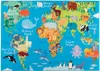 Tappeto Obsession Torino Kids 233 Mappa del mondo 160x230cm Anteprima dell’immagine prodotto 7
