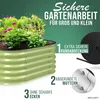 HOFGARTEN 200x60x42 cm Metall Hochbeet für den Garten, Produktbild-Vorschau 8