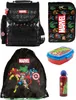 5tlg AVENGERS Schulranzen set Rucksack Federtasche Produktbild-Vorschau 1