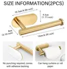 Gardinenhalter aus Metall, 2 Stück, selbstklebend, gold, 16 cm Náhľad obrázku produktu