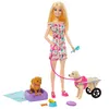 Barbie-Spielset Mit Walk Und Rad Fr Haustiere Produktbild-Vorschau 3