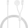 Xlayer Kabel 2-in-1 feingewebtes Kabel USB Typ C & Apple Produktbild-Vorschau 1