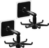 Two black rotating hook organizers are shown against a white background. Produktbild-Vorschau