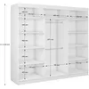 Schwebetürenschrank VOX 240 cm – Kleiderschrank mit 3 Produktbild-Vorschau 6