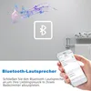 LED Badspiegel mit Uhr Bluetooth 3-Fache Vergrößerung Produktbild-Vorschau 4