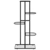 vidaXL Stojak na kwiaty 5-poziomowy 43x22x98 cm czarny Podgląd zdjęcia produktu 3