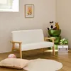 Divanetto per bambini in legno di hevea a 2 posti, Bianco Anteprima dell’immagine prodotto 8