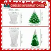 Kerzenform Silikon Weihnachtsbaum 2 Stück DIY Gießform für Produktbild-Vorschau 2