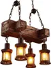 Lampa wisząca industrialna loft bar lampa wisząca 4 światła Podgląd zdjęcia produktu 1