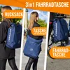 Forrider 3in1 Fahrradtasche - Gepäckträgertasche auch als Produktbild-Vorschau 3