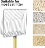 Katzenstreuschaufel, Katzenklo Schaufel Metall, Katzenstreu Produktbild-Vorschau 3
