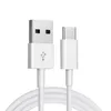 A white USB-A to USB-C charging and data cable is shown against a white background. Produktbild-Vorschau