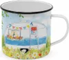 PPD Happy Camping Happy Metal Mug, Henkelbecher, Produktbild-Vorschau 1