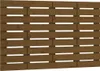 vidaXL Wand-Kopfteil Honigbraun 81x3x63 cm Massivholz Produktbild-Vorschau 3