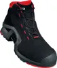 A black and red safety boot is shown against a white background. Anteprima dell’immagine prodotto