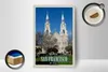 Holzschild Reise 12x18 cm San Francisco Saints Peter and Produktbild-Vorschau 3