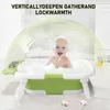 Faltbare Baby Badewanne mit Temperatursensor, Wannenkissen, Produktbild-Vorschau 9