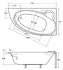 BADLAND Eckbadewanne Badewanne Finezja RECHTS 170x110 mit Produktbild-Vorschau 7