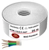 Feuchtraumkabel Stromkabel Mantelleitung 25 m NYM-J 5x2,5 Produktbild-Vorschau 1