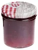 sada 50 kelímků 350 ml do 82 víček Dřevěné srdce červené Náhled obrázku produktu 4
