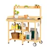 Table de jardinage 112 x 43 x 120 cm avec tiroirs | Bois et Voir les images du produit 2