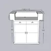 Reception Desk, Bar Counter, Rounded Corner Design, Produktbild-Vorschau 9
