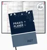 Praxisplaner 2027 A4 Navy Hardcover Arztpraxis Zahnarzt Produktbild-Vorschau 1