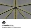 Blumfeldt Pavillon 3x3m, Rostfreier Aluminium-Pavillon mit Produktbild-Vorschau 3