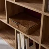 Libreria a 3 livelli con 12 scomparti, Marrone naturale Anteprima dell’immagine prodotto 3