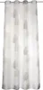 Vorhang Gardine Ösenschal Bellinda weiss taupe 135x225 Produktbild-Vorschau 2