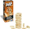 A Jenga Classic game box and a tower of Jenga blocks. Produktbild-Vorschau