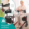 ELONEO Déambulateur pliable et léger avec siège, Voir les images du produit 3