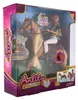 Pferd zum Kämmen + Puppe als Jockeyin Anlily, mit Gelenken, Produktbild-Vorschau 8