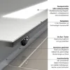 Badspiegel mit LED Beleuchtung 50x70 cm – TALOS Horizon Produktbild-Vorschau 2