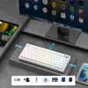 Bezdrátová mechanická herní klávesnice AULA F75 s RGB LED Náhled obrázku produktu 4