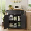 BEALIFE Mobilny wózek kuchenny AK61 45x65x91 cm | Z blatem Podgląd zdjęcia produktu 8