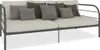 vidaXL Rám na denné lôžko sivý kov 90 × 200 cm Náhľad obrázku produktu 1