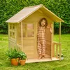 Kinderspielhaus mit Boden und Veranda BOUTON D'OR COTTAGE Produktbild-Vorschau 2