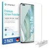 A product shot of a screen protector for a smartphone, with packaging. Produktbild-Vorschau