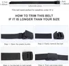 Uni Gürtel Nylon Canvas Belt für Damen und Herren, Produktbild-Vorschau 6