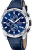 Festina Herren Uhr Elegant Leder Armbanduhr blau UF20692/2 Produktbild-Vorschau 1