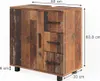Meuble sous vasque simple Vicco Ilias Chêne rustique Voir les images du produit 3