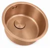 Pure.Sink Rondo Rundes Waschbecken aus Kupfer, flach Produktbild-Vorschau 4