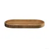 Plateau en bois ovale 35,5x16,5cm/H.2,5cm COPPA WOOD Voir les images du produit 1