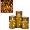 Ikodm 3er-Set LED Kerzen mit Lichterkette und Produktbild-Vorschau 1