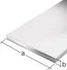 Alberts 473051 Barra piatta, alluminio, anodizzato argento, Anteprima dell’immagine prodotto 5