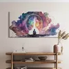 Lebensstil der Meditation – Leinwandbild Wandbild – 120x60 Produktbild-Vorschau 2